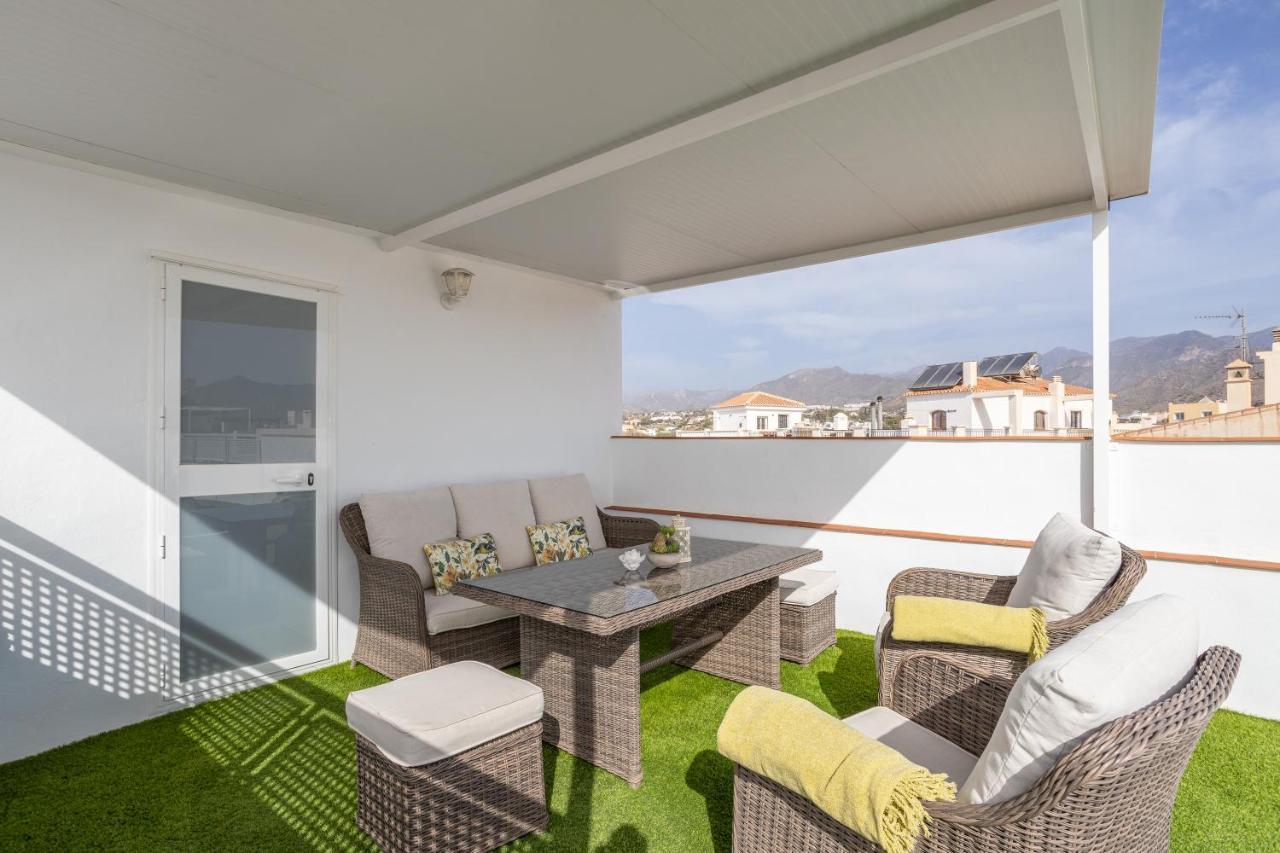 Ferienwohnung Terraza Mar Y Montana Nerja Exterior foto